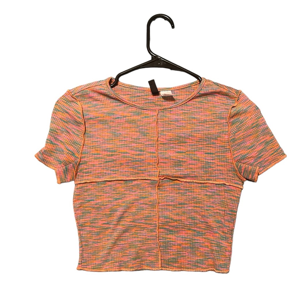 H&M multi-colored crop top